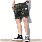 Men's Camouflage Loose Fit Cargo Shorts