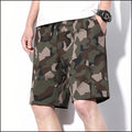 Men's Geometric Camouflage Shorts