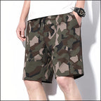Men's Geometric Camouflage Shorts