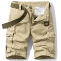Men's Beige Cargo Shorts