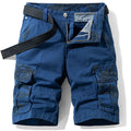 Blue Cargo Shorts