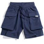 Navy Blue Cargo Shorts