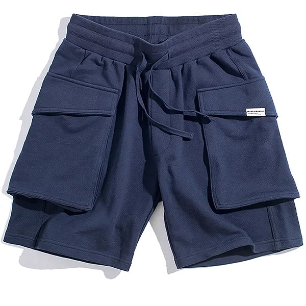 Navy Blue Cargo Shorts