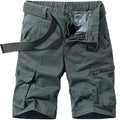 Grey Cargo Shorts