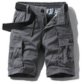 Men's Grey Cargo Shorts