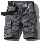 Men's Grey Cargo Shorts
