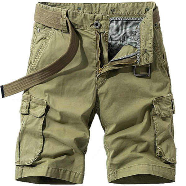 Men's Khaki Cargo Shorts
