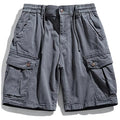 Men's Cargo Shorts with Elastic Waist