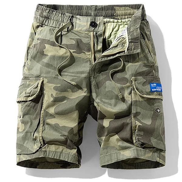 Men's Patterned Cargo Shorts