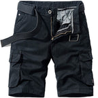Men's Black Cargo Shorts