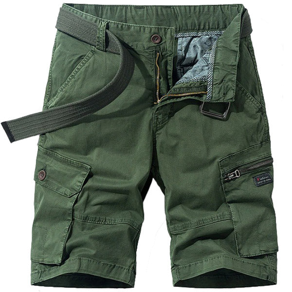 Green Cargo Shorts