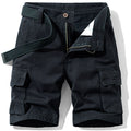 Men's Black Cargo Shorts