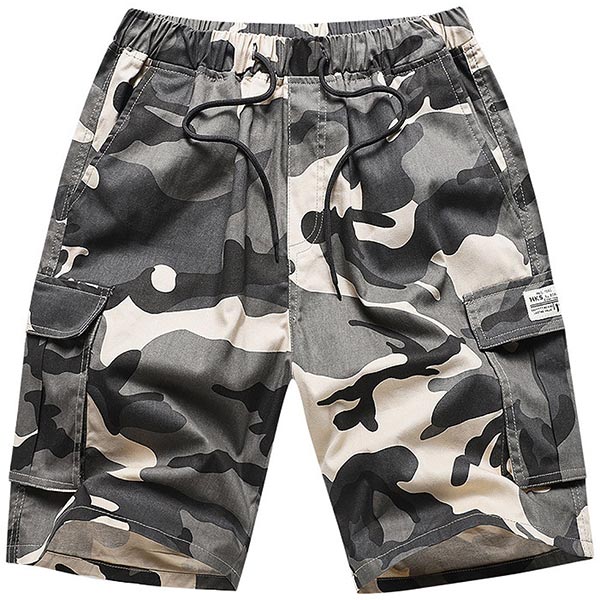 Men's Camouflage Print Shorts