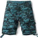 Blue Military Shorts
