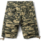 Men's Camouflage Cargo Shorts with Utility Pockets