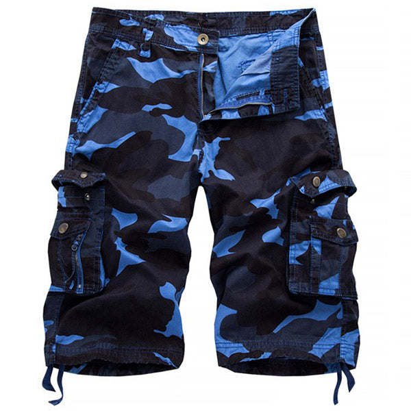 Navy Military Shorts
