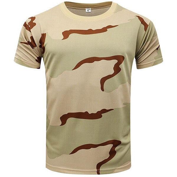 Desert Camouflage Military T-Shirt