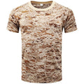Digital Desert Camouflage Military T-Shirt