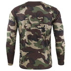 Men's Tactical Camo Long Sleeve Compression Top