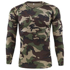 Camouflage Military Long Sleeve T-Shirt