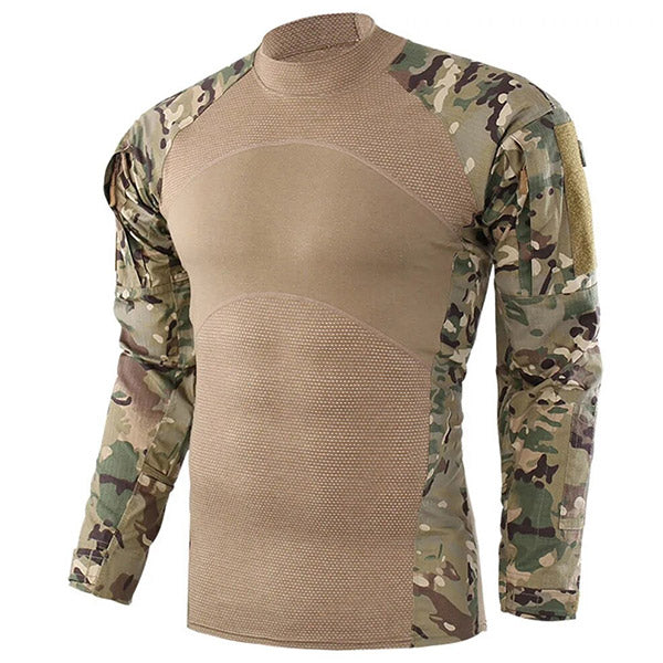 Men's Breathable Multicam Combat Shirt