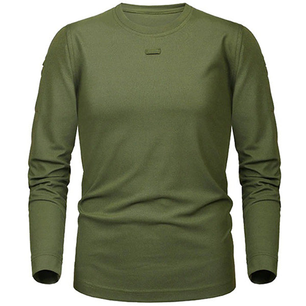 Green Military Long Sleeve T-Shirt