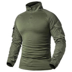 Tactical Green Military T-shirt