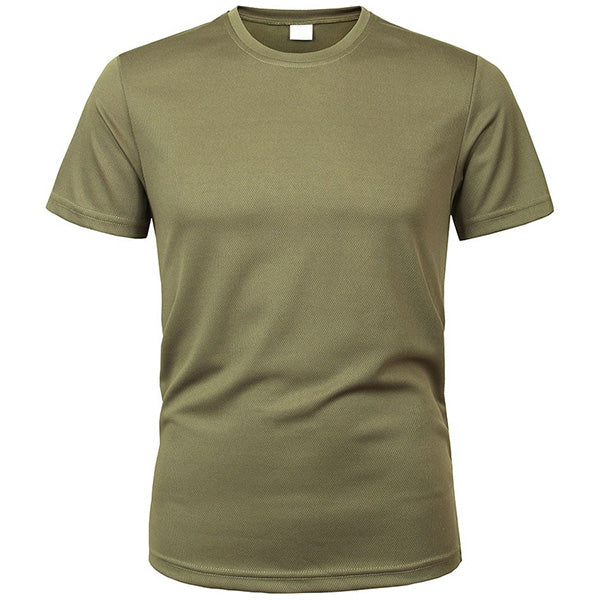 Men's Green Military T-Shirt