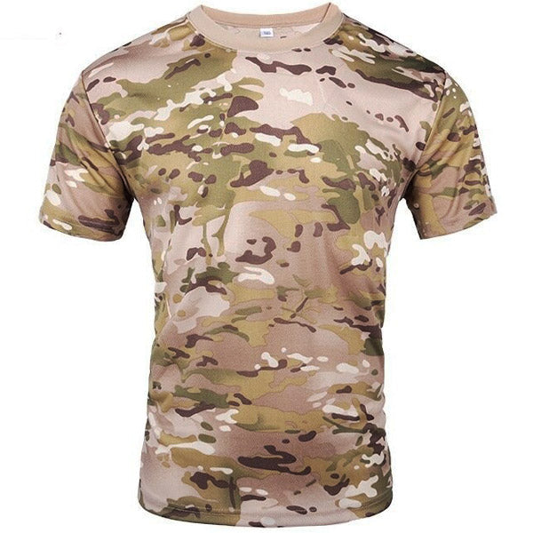Military Camouflage Warrior T-Shirt