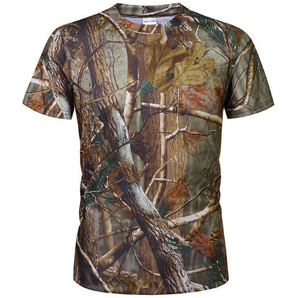 Forest Camouflage Military T-Shirt