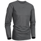 Men's Charcoal Long Sleeve Tactical T-Shirt