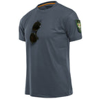 Men's military t-shirt with patch