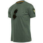 Men's Military T-Shirt with Patch