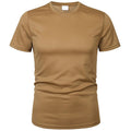 Men's Brown Military T-Shirt