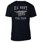 Men's Navy Blue SEAL Team Logo T-Shirt