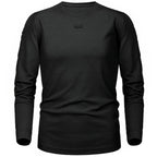 Black Military Long Sleeve T-Shirt