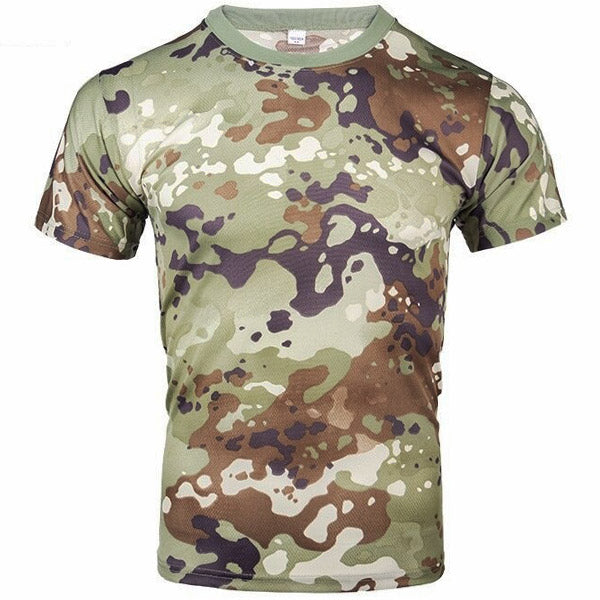 Military Camouflage Guerrilla T-Shirt