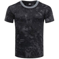 Black Python Camouflage Military T-Shirt