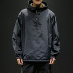 Men's Camouflage Pullover Half-Zip Anorak