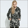 Women's Long Military Jacket