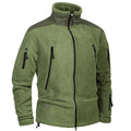 Warm Military Jacket Olive Green