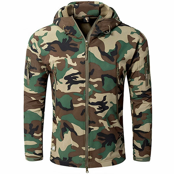 Camouflage Jacket Warrior Sweatshirt