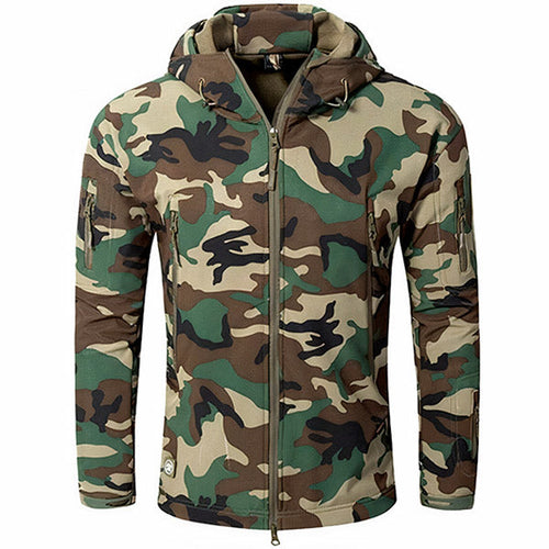 Camouflage Jacket Warrior Sweatshirt