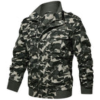 Men's Military Camouflage Bomber Jacket