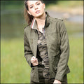 Women's Green Military Jacket